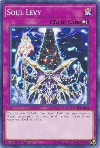 3 x Soul Levy (CHIM-EN079) - Common - 1st Edition