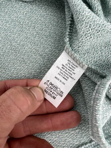 Hopely Brand Boutique Mint Short Sleeve Oversized Sweater Women’s Size M NWT - Picture 7 of 7