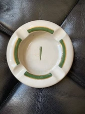 Vintage Dunn Bennett Vitreous Ironstone Ashtray Bowl Hand Painted 24k England