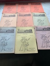 Magical Digest magazines by Oscar Oswald 9 issues dec 1940/jan 1950 to sept 1950