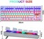 thumbnail 2 - Mechanical Gaming Keyboard Compact 87 Keys Anti ghosting Mechanical PC Keybord