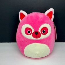 Squishmallow Lucia The Lemur 8 Plush Pink New With Tag