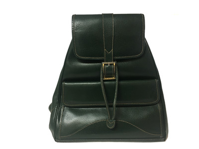 gucci leather backpack purse