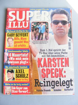 Super Illu Nr 36- 08.2000 Kasten Speck,Axel Schulz,Ede Geyer