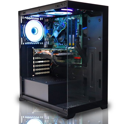 Gaming PC i5 12400F RTX 3050 6GB 32GB RAM 2TB HDD 480GB SSD Win11 WiFi Fast - Picture 2 of 8