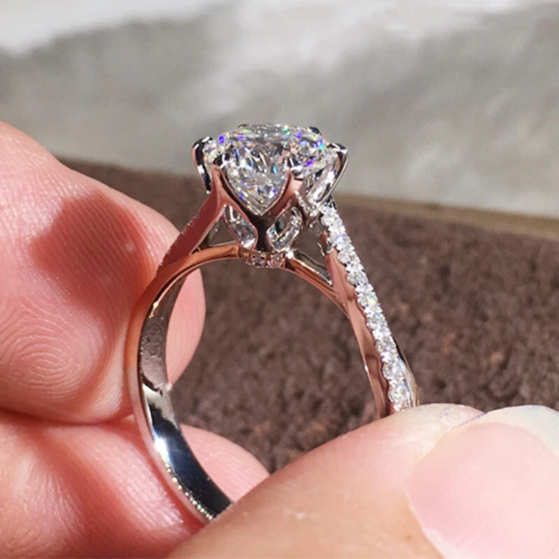 Silver shop filled ring