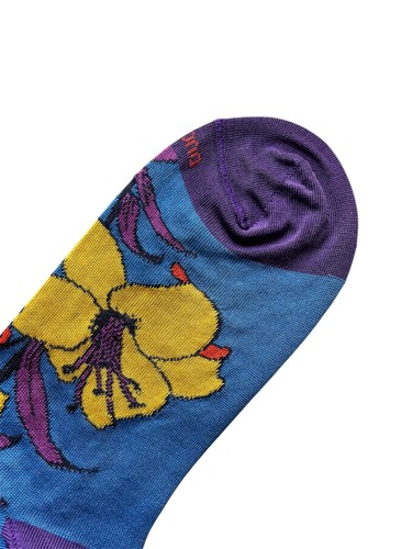 DUCHAMP Herren Lillie Floral Socke blau - Bild 3 von 3