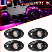 Led Rock Lights 9w Underbody Light For Jeep Off-road Truck Atv Utv 4x4 Car Boat