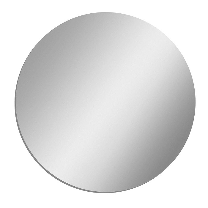 (4-Pack) Acrylic Circle Disc - 1/8" Thick - Silver Mirror - 4" Diameter