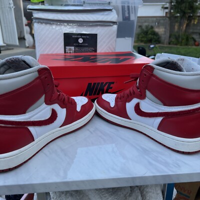 Nike Air Jordan 1 High OG Newstalgia Varsity Red DJ4891-061 Size 8