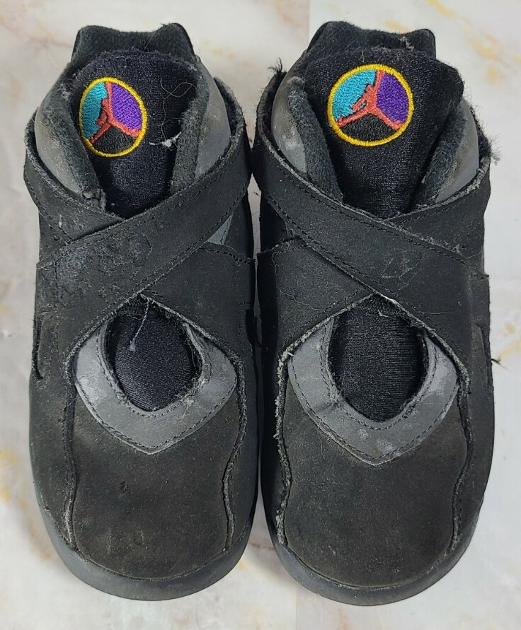 Nike Jordan VIII 8 Retro BT Aqua Black 