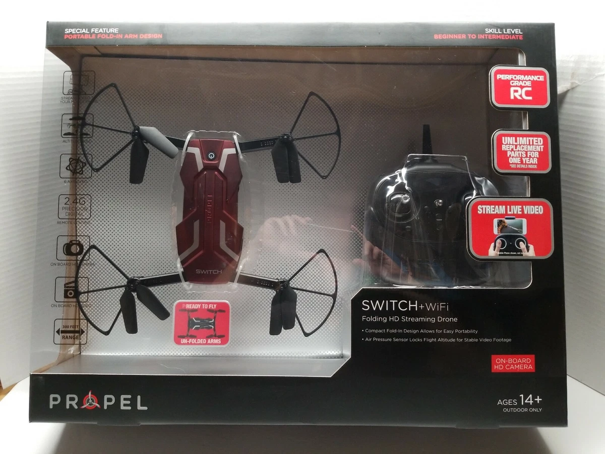 Propel folding hd 2025 streaming drone