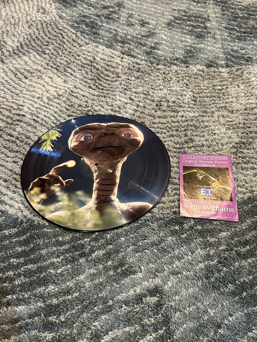 ET The Extra Terrestrial Album Record Vinyl LP Picture Disc
