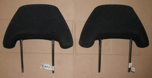 91 - 95 TOYOTA MR2 SW20 3SGTE OEM Set Headrest Head Rest BLACK - Foto 3 di 4