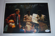 BOB KNIGHT INDIANA HOOSIERS,HOF 3X CHAMPS JSA/STAMP/COA SIGNED 8X10 PHOTO