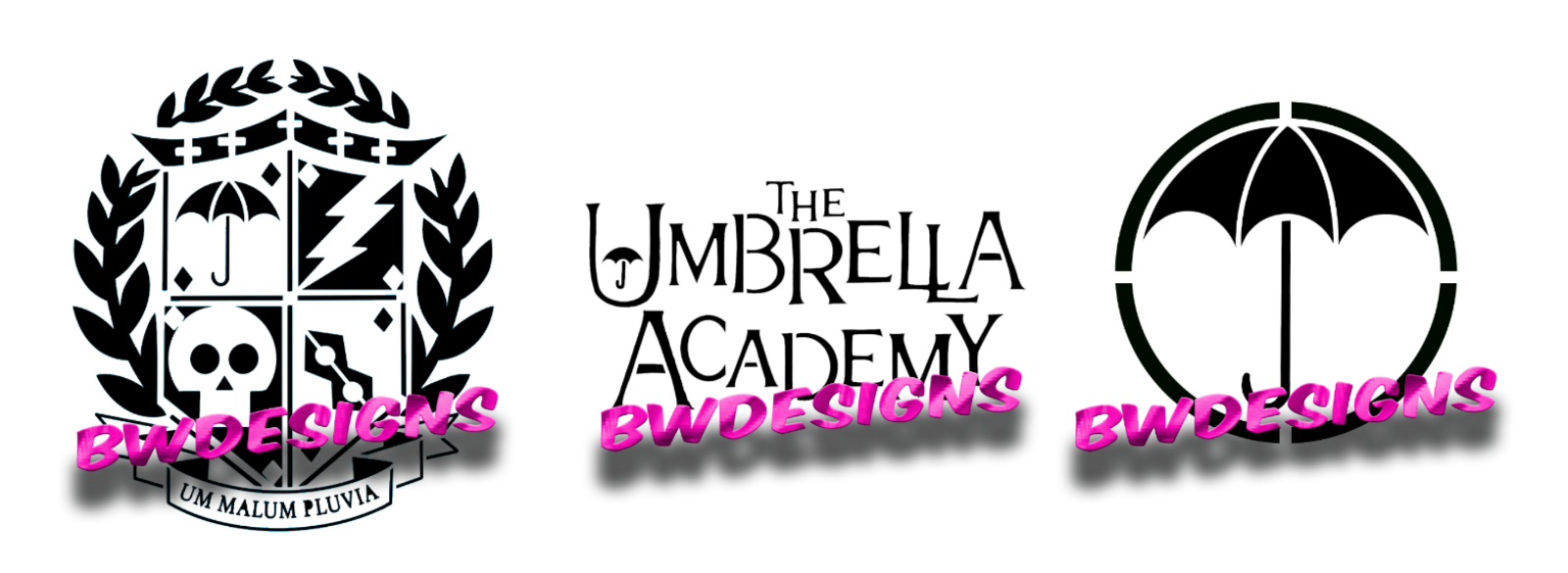 Umbrella Academy - fake tattoo stencils - hard wearing mylar reusable | eBay