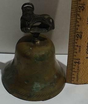 Rare vintage Antique Bell Foo Fu Dog Lion Finial - Picture 8 of 8
