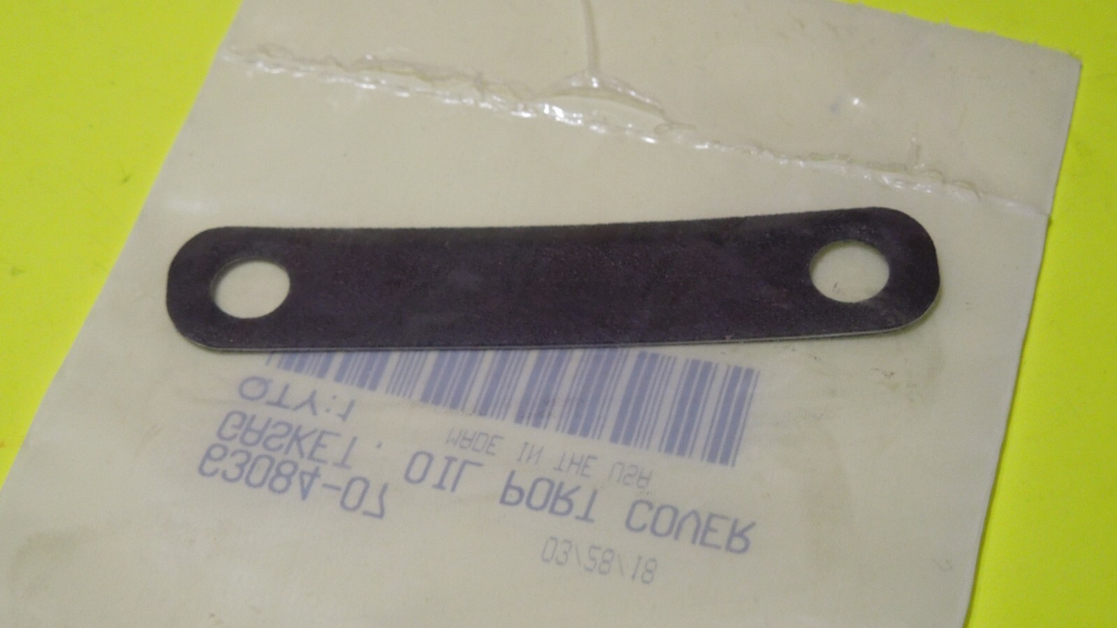 1 NOS OEM Harley Davidson Oil Port Cover Gasket P/N 6308407 eBay