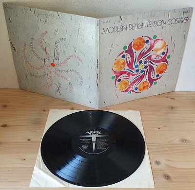 LP DON COSTA Modern Delights (Verve 67 USA) 1st ps bop jazz VG+