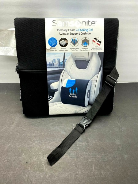samsonite lumbar cushion