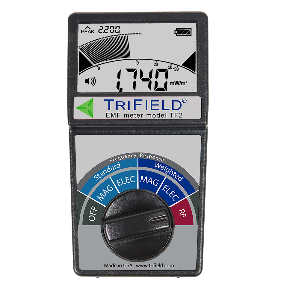 TriField TF2 EMF Meter Ghost Hunting Equipment Paranormal Reader Tester 3-Axis