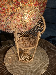 doll peacock chair