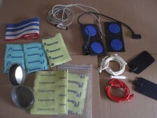 diverses Zubehör für Nemectron Reizstromtherapiegerät  Set Nr.12b