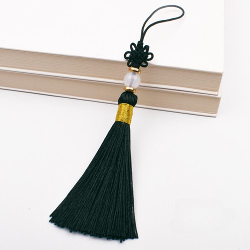 5x Handgefertigte Chinesische Knoten Quaste Hängende Ornamente Kopfschmuck Hanfu Hängend Modern - Bild 4 von 11