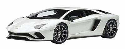 AUTOart Lamborghini Aventador S Diecast Model Car - Pearl White, 1