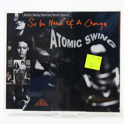 Music Musik Maxi CD Atomic Swing Featuring Ronnie Spector   So In Need  Sehr Gut