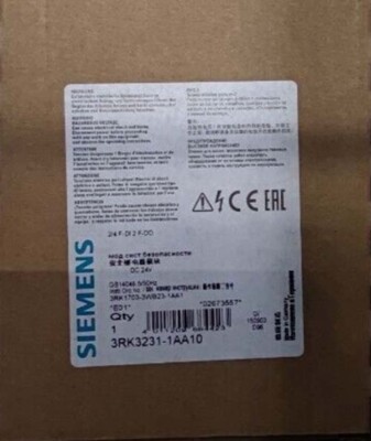 3RK3 231-1AA10 NEW SIEMENS 3RK3231-1AA10 Extension Module Modular Safety System