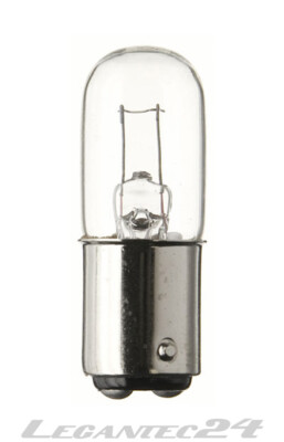 Glühlampe 24V 5W Ba15d 16x45mm Glühbirne Lampe Birne 24Volt 5Watt neu