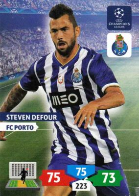 Panini Adrenalyn XL Card Champions League 2013/2014 Steven Defour FC Postage Image