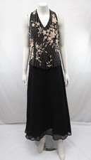 JKARA New York Elegant Sequins Ball Gown Dress Size 12 #PD106