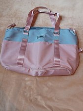 Diaper Bag Tote Shoulder Bag Pink and Grey color with Multiple Pocket