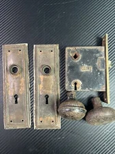 Vintage Russwin Mortise Lock Set No Key