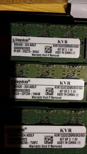 Kingston KVR1333D3D8R9SK3/6GI - Bild 2 von 2