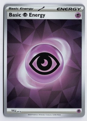 Basic Psychic Energy - - SVE #013 SVE: Scarlet & Violet Energies Holo NM