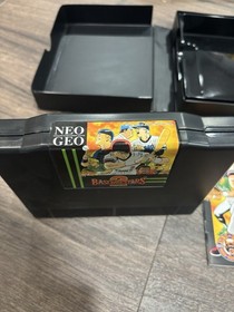 BASEBALL STARS 2 NEO GEO AES DOGTAG ENGLISH COMPLETE CIB AUTHENTIC SNK RARE CIB