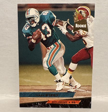 Topps 1993 Terry Kirby Rookie #257 Miami Dolphins NFL Football Card. rookie card picture