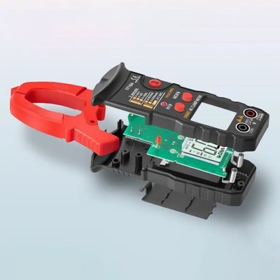 TRMS Digitale Stromzange 600A mit hochauflösender Anzeige und Sicherheitsfunkti