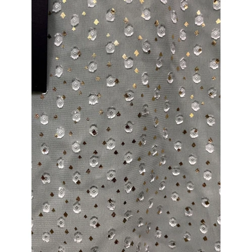 Anthropologie W5 Top Womens Small Swiss Dot Metallic Ruffled Balloon Sleeve NEW - Picture 6 of 9