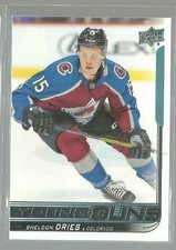 2018-19 Upper Deck #240 Sheldon Dries Young Guns RC (ref54329)