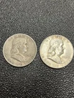 1949-D And 1949-S (90% SILVER)  FRANKLIN  HALF DOLLARS