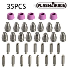 35pcs AG60 Plasmargon Air Plasma Cutting Machine Welding Accessories Consumables