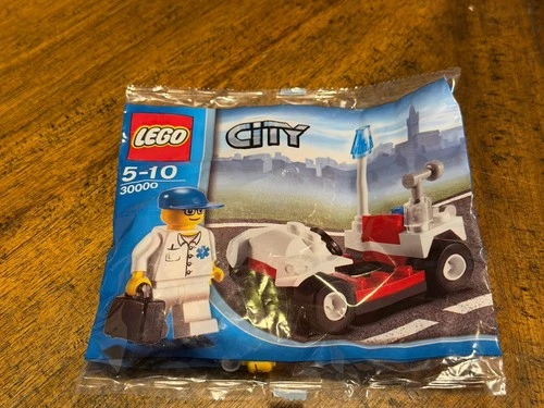 Lego City Medic's Doctor Car Set 30000 / Doctor with Car polybag Sealed new