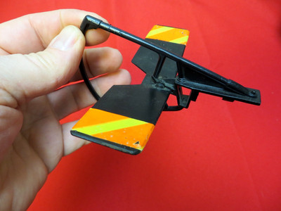 VINTAGE GI JOE 1964: JOEZETA: 1975 CAPTURE COPTER PARTS :TAIL SECTION STABILIZER