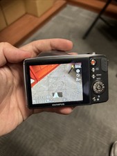 Olympus Stylus SZ-14 14.0MP Digital Camera, With SD Card, Silver - Tested