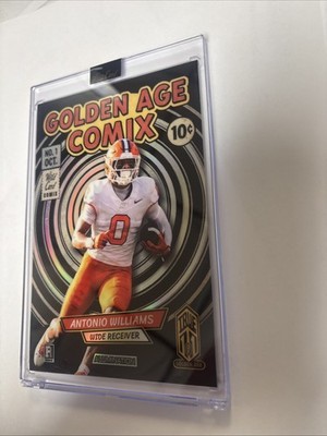 Antonio Williams MAMMOTH True 1/1 Golden Age Comix ROOKIE 2026 Wild Card 4x6