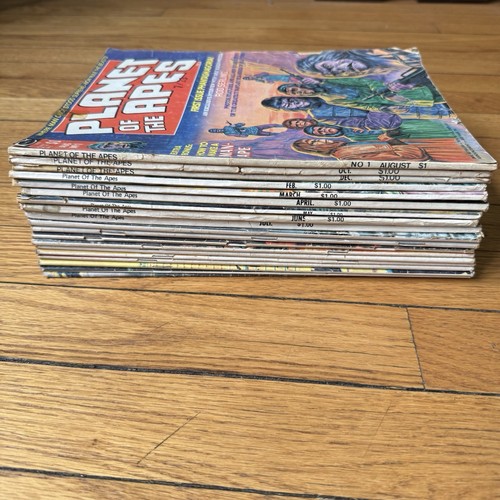 VINTAGE 1970s POTA Planet of the Apes Curtis Magazines #1-3 #5-20 19 Issue Lot - Picture 24 of 24